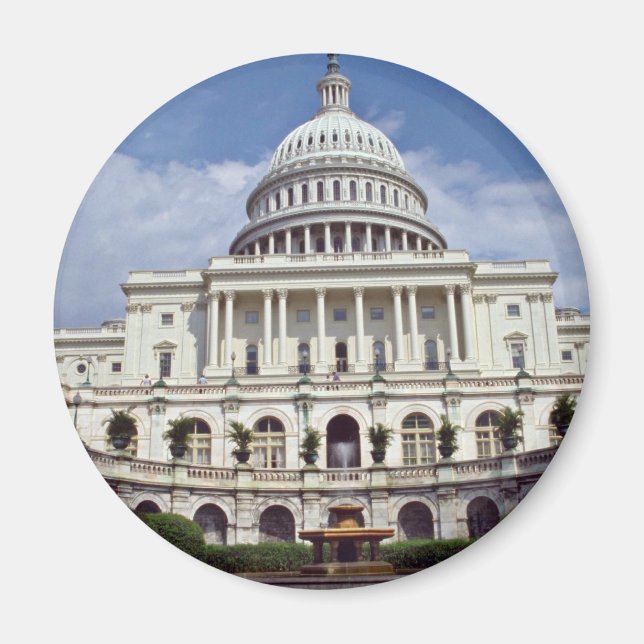 Der Senat, Washington, D.C. Blume Magnet (Vorne)