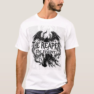 Der Sensenmann Dunkler Gothic Grim Reaper Herren T-Shirt