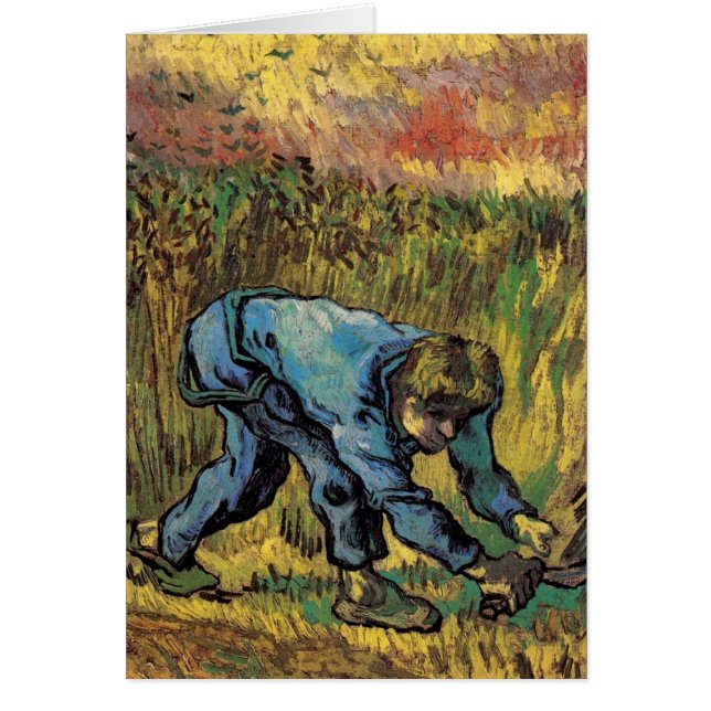Der Sensenmann mit Sickle von Vincent van Gogh (Vorne)