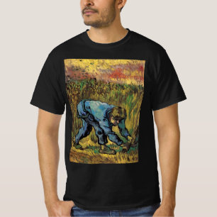 Der Sensenmann mit Sickle von Vincent van Gogh T-Shirt