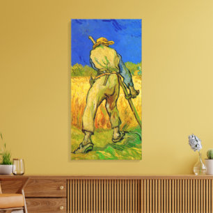 Der Sensenmann (nach Millet) von Vincent van Gogh Leinwanddruck