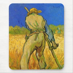 Der Sensenmann (nach Millet) von Vincent van Gogh Mousepad