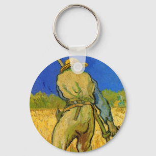 Der Sensenmann (nach Millet) von Vincent van Gogh Schlüsselanhänger