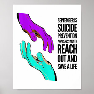 Der September ist der Monat der Bewusstseinsbildun Poster