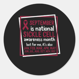 Der September ist der Monat des nationalen Aufklär Runder Aufkleber