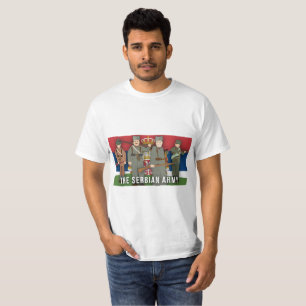 Der serbische Armee-Partei-Erste Weltkrieg T-Shirt