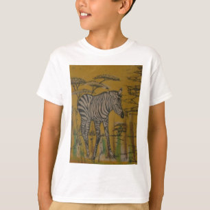 Der Serengeti-Geist: Zebras beim Grasen in der Mar T-Shirt