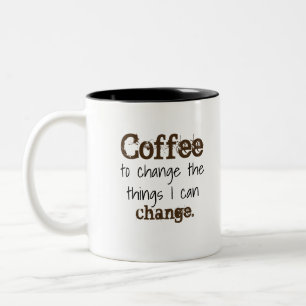 Der Serenity-Gebets-Tasse der Mama Zweifarbige Tasse