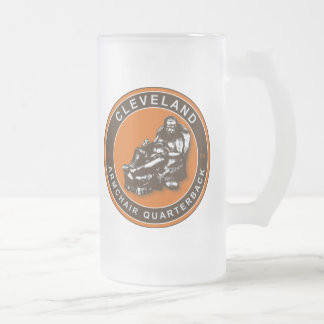 Der Sessel QB Cleveland Football Tasse