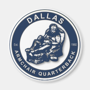 Der Sessel QB Dallas Football Magnet