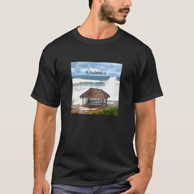 Der "Shack" Windansea Beach T - Shirt (Vorderseite)