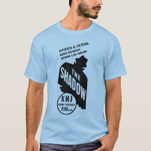 Der Shadow Harris & Frank Vintage Radio Werbeartik T-Shirt
