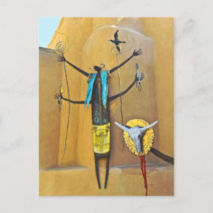Der Shaman Postkarte