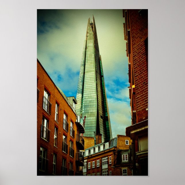 Der Shard London Bridge Tower Southwark Poster (Vorne)