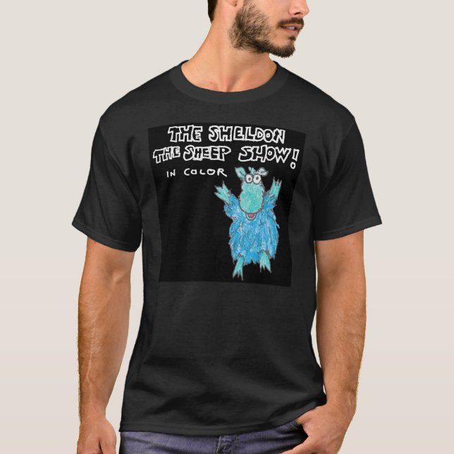 Der Sheldon der Schaf-Showentwurf 01 T-Shirt (Vorderseite)