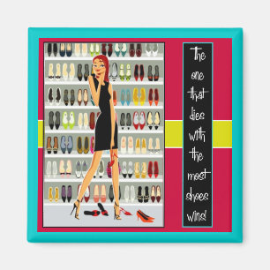 Der Shoe Diva Magnet