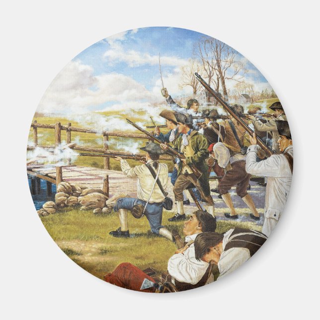 Der Shot hörte 'Round the World Domenick D'Andrea Magnet (Vorne)