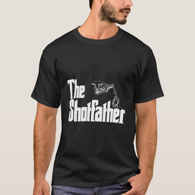 Der Shotvater - Funny Men Whiskey Drinker Tequill T-Shirt (Vorderseite)