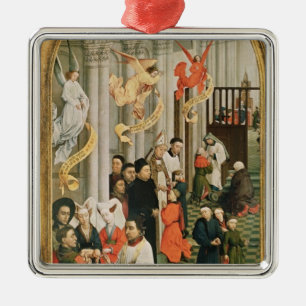 Der sieben SakramenteAltarpiece Silbernes Ornament