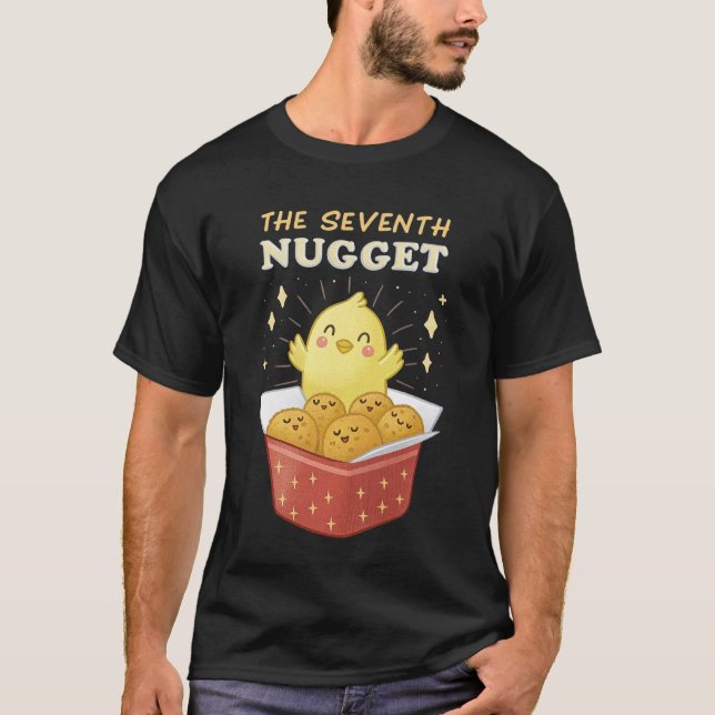 Der siebte Nugget-Liebhaber T-Shirt (Vorderseite)