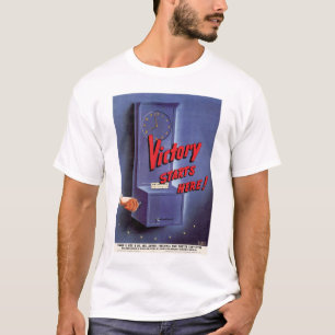 Der Sieg beginnt hier! T-Shirt