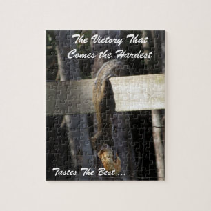 Der Sieg, der am härtesten kommt, schmeckt am best Puzzle