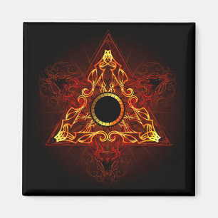 Der Sieg der Flamme Magnet