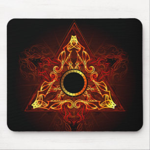 Der Sieg der Flamme Mousepad