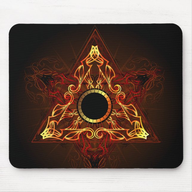 Der Sieg der Flamme Mousepad (Vorne)