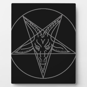 Der Sieg von Baphomet Fotoplatte