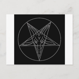 Der Sieg von Baphomet Postkarte