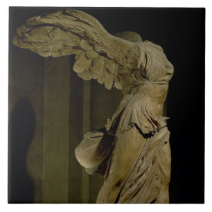 Der Sieg von Samothrace (Parian Marmor) (sehen Sie Fliese