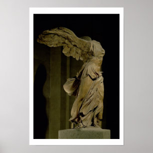 Der Sieg von Samothrace (Parian Marmor) (sehen Sie Poster