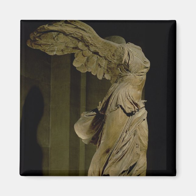 Der Sieg von Samothrace (Parischer Marmor) (siehe Magnet (Vorne)