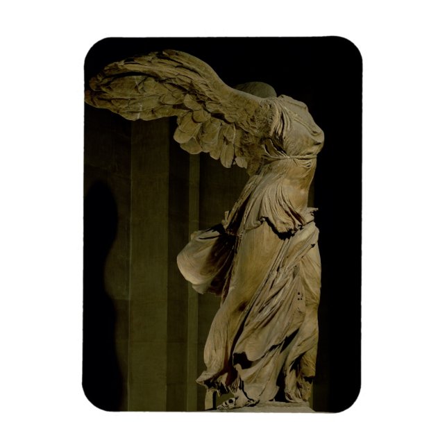 Der Sieg von Samothrace (Parischer Marmor) (siehe Magnet (Vertikal)