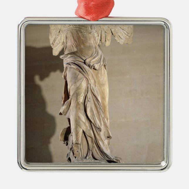 Der Sieg von Samothrace Silbernes Ornament (Vorne)