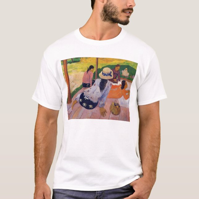 "Der siesta-" - Paul- GauguinT - Shirt (Vorderseite)