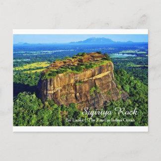 Der Sigiriya Rock Postkarte