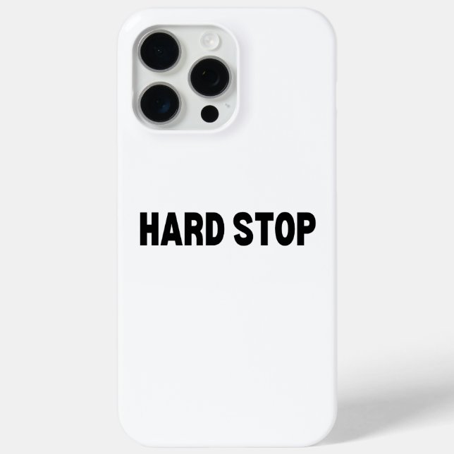 Der Signalstörer | Harter Stopp Case-Mate iPhone Hülle (Rückseite)