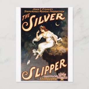 Der Silber Slipper c. 1902 Postkarte