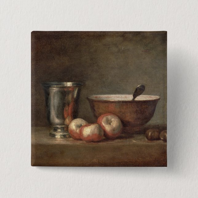 Der silberne Becher, c.1768 Button (Vorderseite)