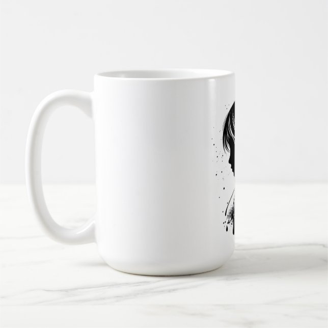 Der silberne Traum Kaffeetasse (Links)