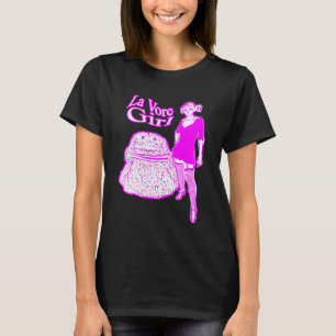 Der Sitz-" T - Shirt der La Vore Mädchen-sich