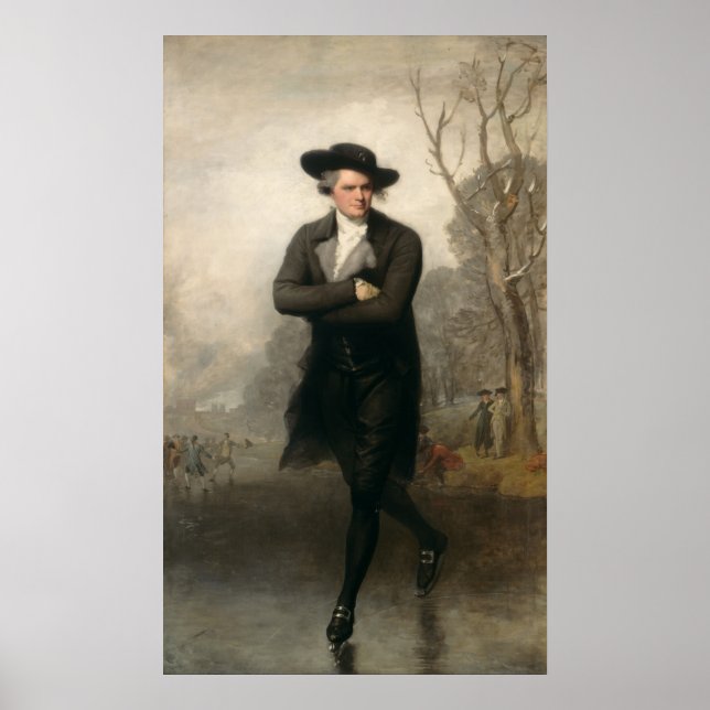 Der Skater - Gilbert Stuart Fine Art Poster (Vorne)