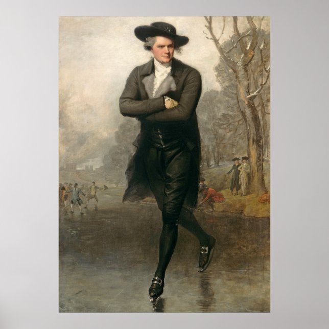 Der Skater (Portrait von William Grant) Poster (Vorne)