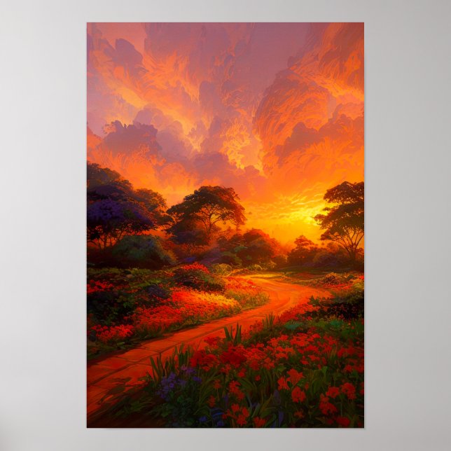 Der Skelettweg der Dämmerung Poster (Vorne)