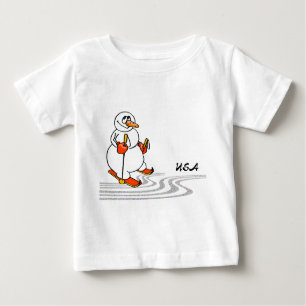 Der Skifahrer - Baby T-shirt