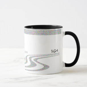 Der Skifahrer - Tasse