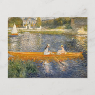 Der Skiff der Renoir Postkarte