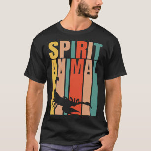 Der Skorpion ist mein Geist-Tier-Retro T-Shirt